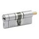 Циліндр Securemme 3220PCS35351X5 К22 35/35 мм 5 ключів +1 монтажний ключ/ручка матовий хром