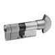 Циліндр Securemme 3220PCS35351X5 К22 35/35 мм 5 ключів +1 монтажний ключ/ручка матовий хром