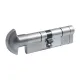 Циліндр Securemme 361PCS4050115 K64 40/50 мм 5 ключів +1 монтажний ключ / ручка матовий хром