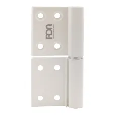 Петля дверна врізна RDA AL 100×32×2,5 білий