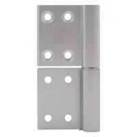 Петля дверна врізна RDA AL 100×32×2,5 матовий хром