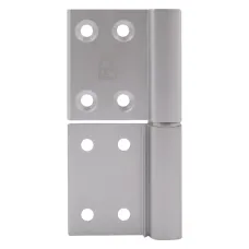 Петля дверна врізна RDA AL 100×32×2,5 матовий хром