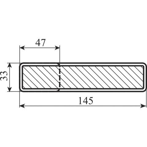 Ручка M & T Maximal 000252 TiN-B титан (під вставку) R ф/з