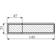 Ручка M & T Maximal 000252 TiN-B титан (під вставку) R ф/з